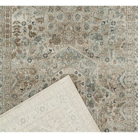 Cebu 758 Green Beige Faded Decorative Border Traditional Patterned Rug - Rugs Of Beauty - 5