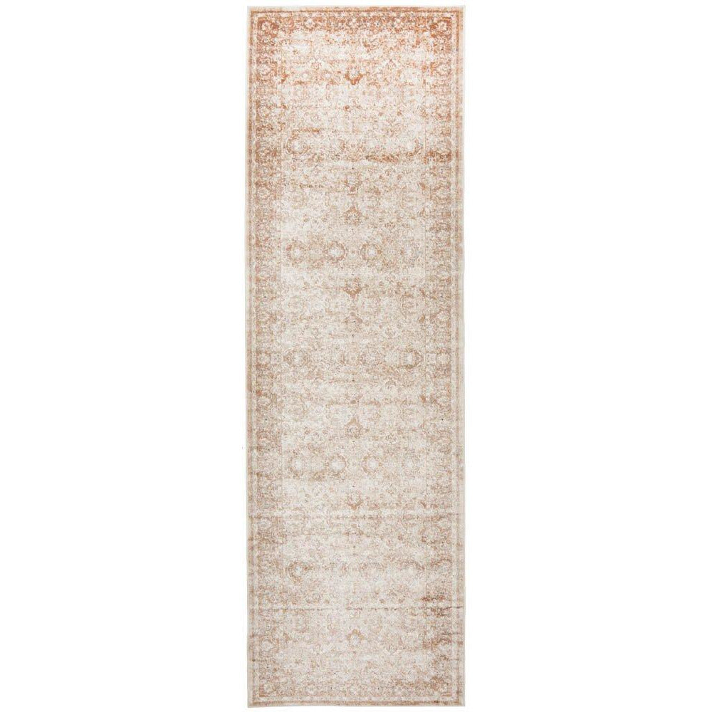 Cebu 760 Cream Border Faded Traditional Patterned Rug - Rugs Of Beauty - 6