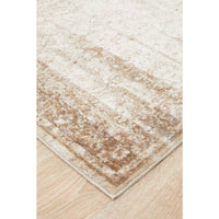 Cebu 760 Cream Border Faded Traditional Patterned Runner Rug - Rugs Of Beauty - 3