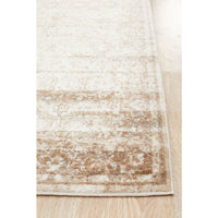 Cebu 760 Cream Border Faded Traditional Patterned Runner Rug - Rugs Of Beauty - 4
