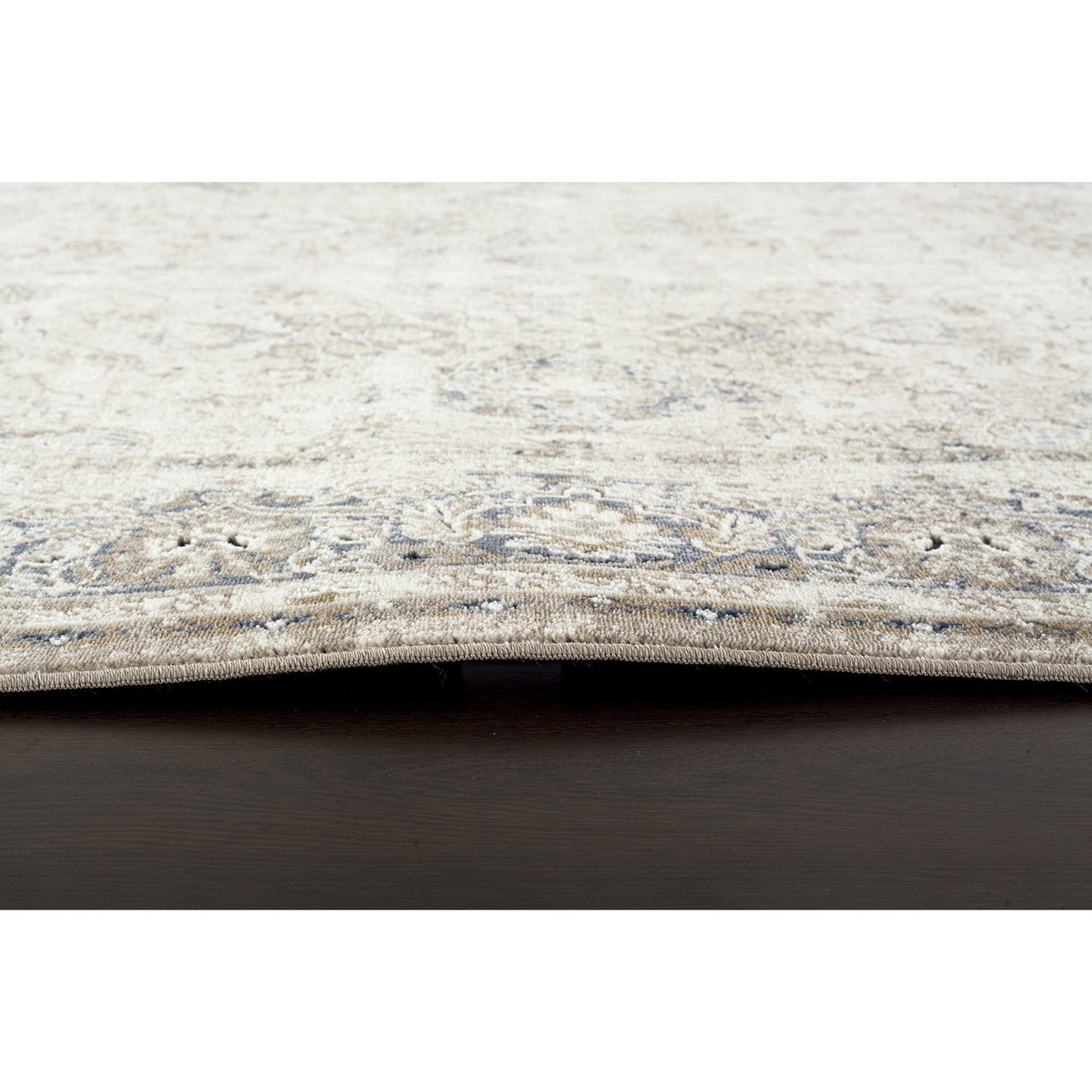 Cebu 760 Cream Border Faded Traditional Patterned Rug - Rugs Of Beauty - 3