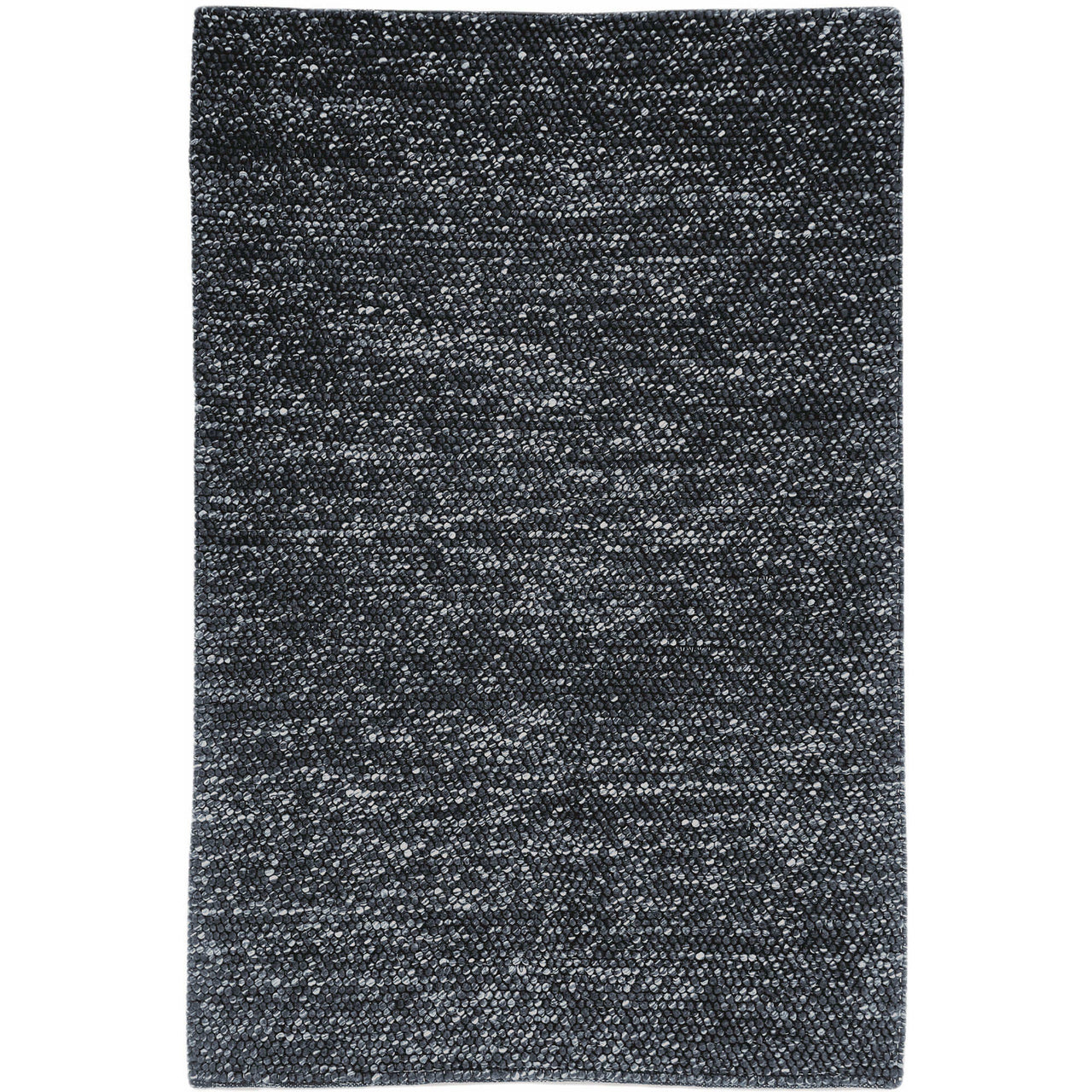 Bordeaux 1601 Wool Polyester Carbon Grey Modern Rug - Rugs Of Beauty - 1