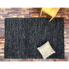 Bordeaux 1601 Wool Polyester Carbon Grey Modern Rug - Rugs Of Beauty - 2