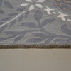 Morris & Co Pure Trellis Lightish Grey 029104 Designer Wool Viscose Rug - Rugs Of Beauty - 3