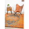 Kahn 881 Rust Multi Colour Transitional Medallion Patterned Rug - Rugs Of Beauty - 4