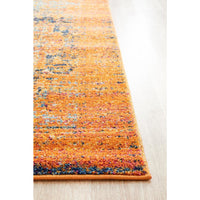 Kahn 881 Rust Multi Colour Transitional Medallion Patterned Runner Rug - Rugs Of Beauty - 6