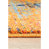 Kahn 881 Rust Multi Colour Transitional Medallion Patterned Runner Rug - Rugs Of Beauty - 7