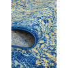 Kahn 882 Blue Multi Colour Transitional Medallion Patterned Runner Rug - Rugs Of Beauty - 9