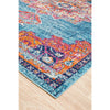 Kahn 883 Blue Multi Colour Transitional Medallion Patterned Rug - Rugs Of Beauty - 8