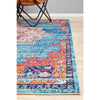 Kahn 883 Blue Multi Colour Transitional Medallion Patterned Rug - Rugs Of Beauty - 5