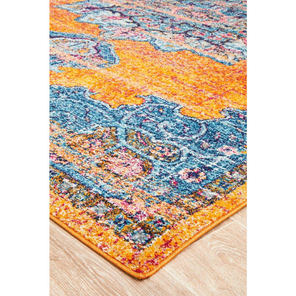 Radiance 433 Rust Modern Designer Rug - Rug Of Beauty - 5