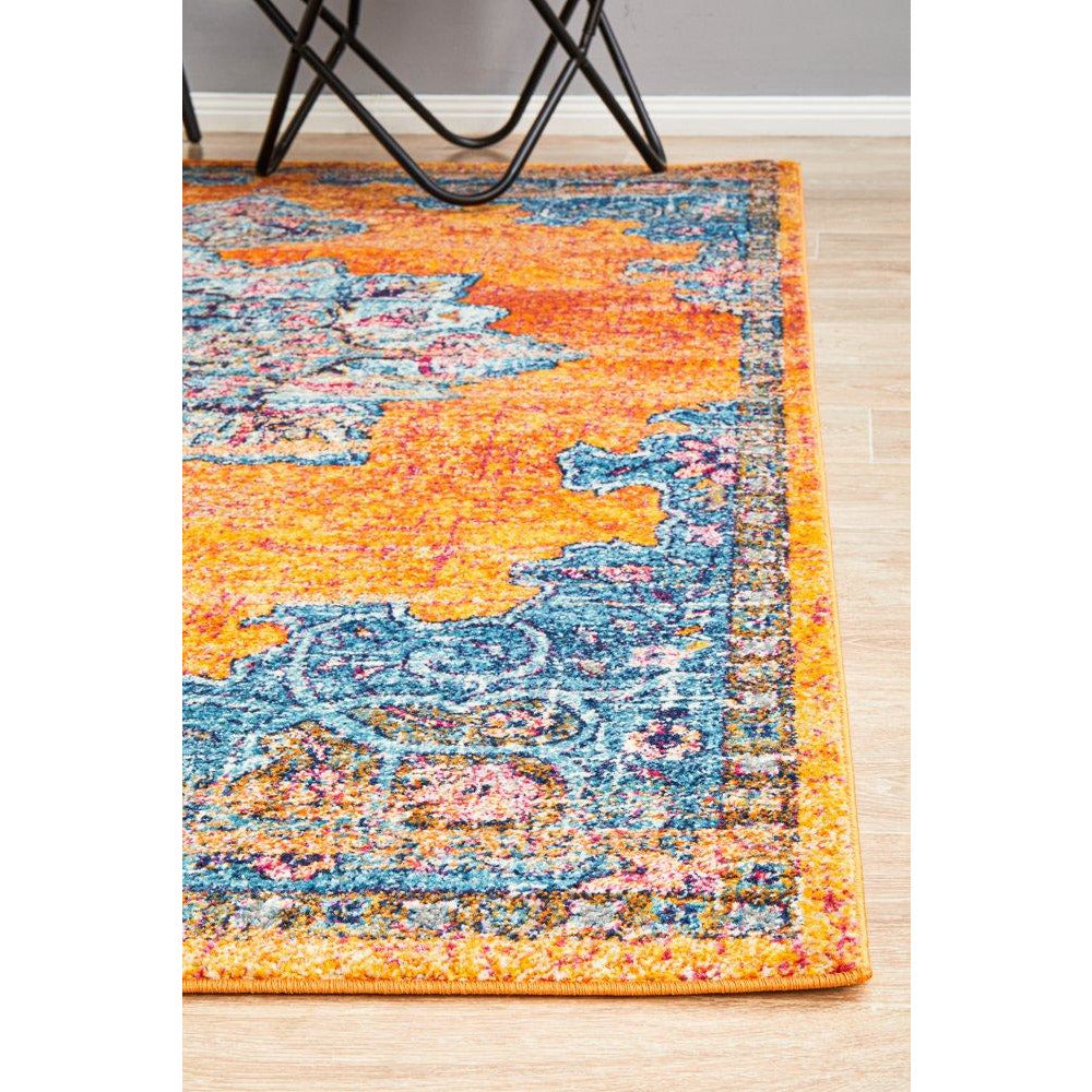 Radiance 433 Rust Modern Designer Rug - Rug Of Beauty - 6