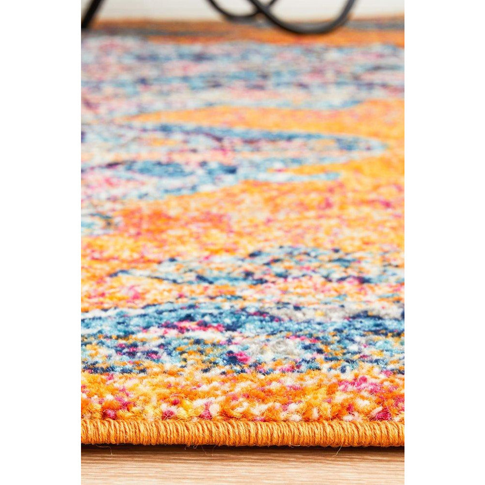 Radiance 433 Rust Modern Designer Rug - Rug Of Beauty - 7