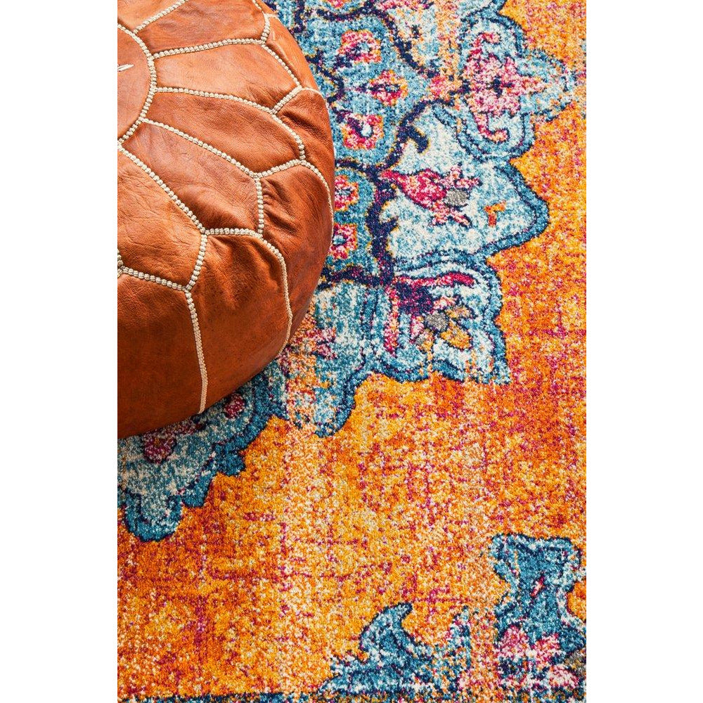 Radiance 433 Rust Modern Designer Rug - Rug Of Beauty - 8