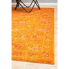 Kahn 885 Orange Rust Multi Colour Transitional Medallion Patterned Rug - Rugs Of Beauty - 5