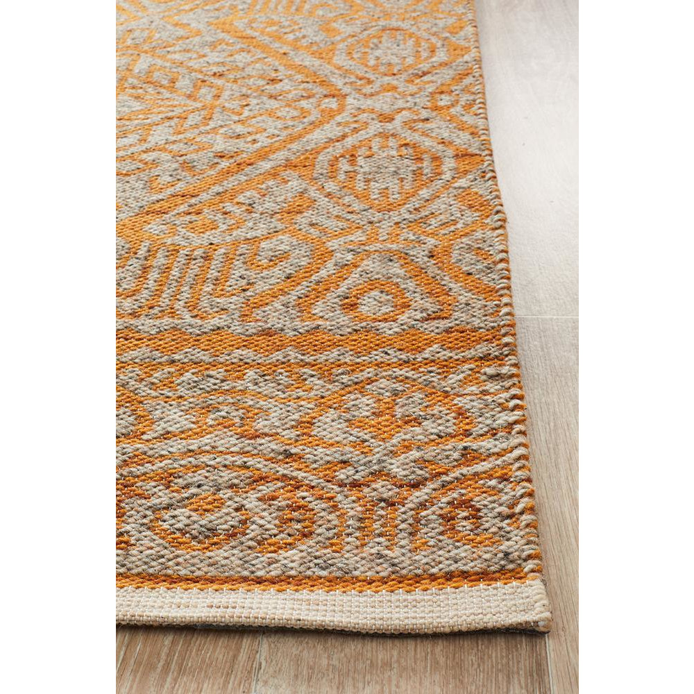 Alfheim 435 Rust Transitional Floor Rug - Rugs Of Beauty - 4