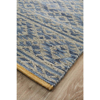 Alfheim 437 Blue Transitional Floor Rug - Rugs Of Beauty - 3