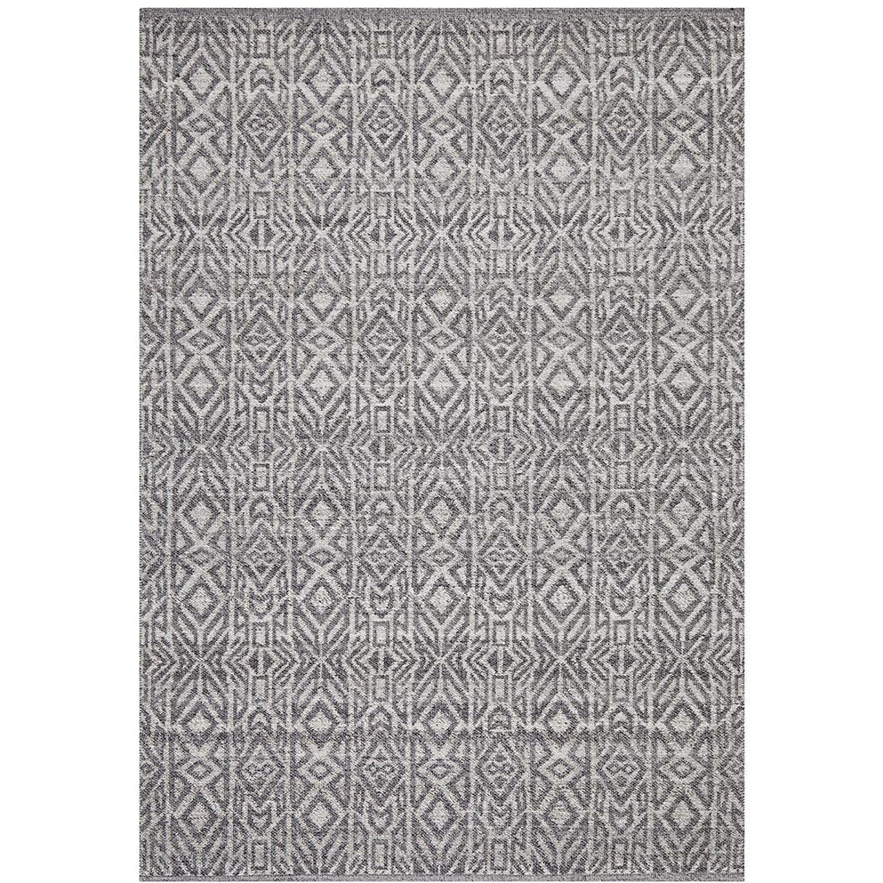 Alfheim 438 Graphite Grey Transitional Floor Rug - Rugs Of Beauty - 1