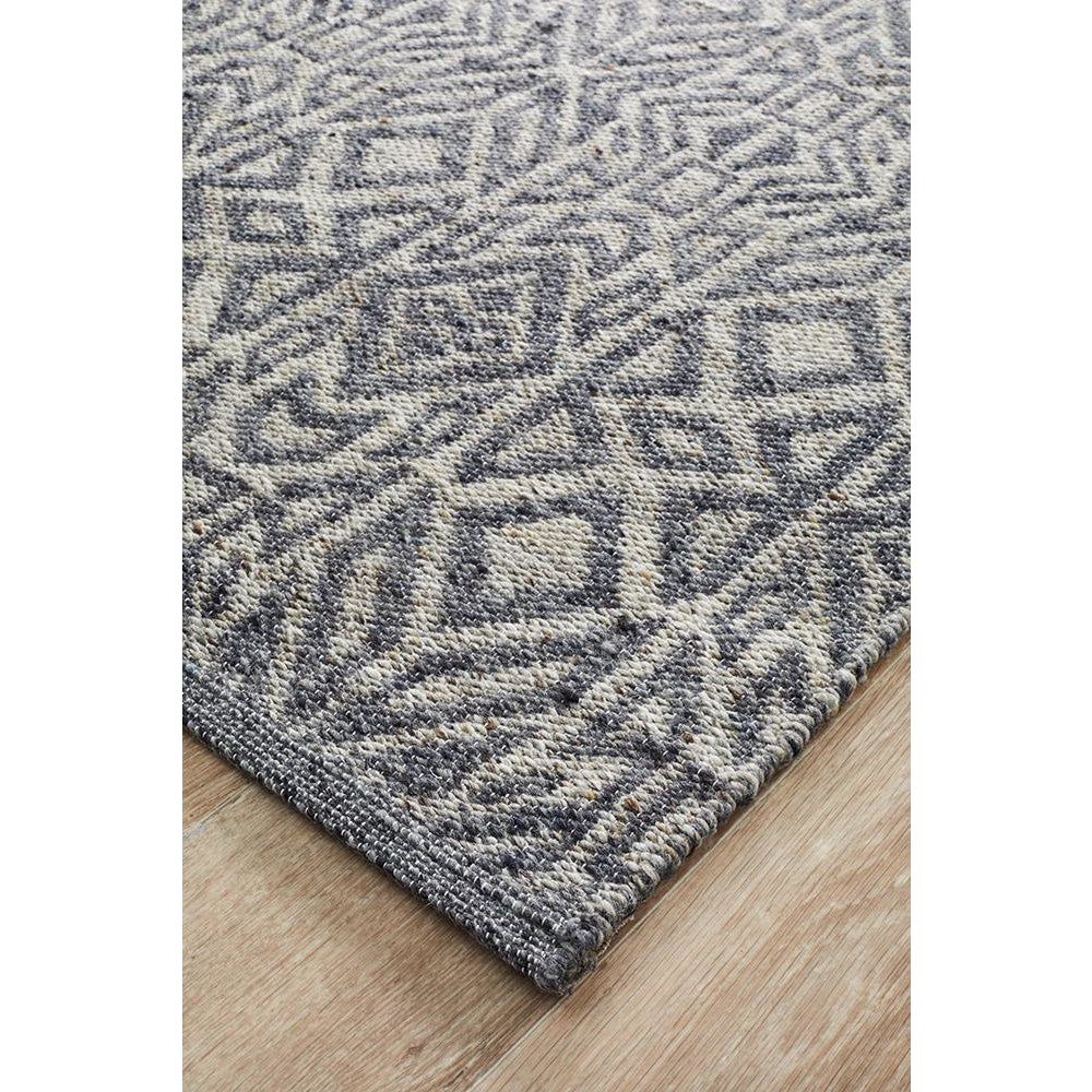 Alfheim 438 Graphite Grey Transitional Floor Rug - Rugs Of Beauty - 3