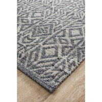Alfheim 438 Graphite Grey Transitional Floor Rug - Rugs Of Beauty - 3
