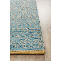 Alfheim 440 Sky Blue Transitional Floor Rug - Rugs Of Beauty - 4