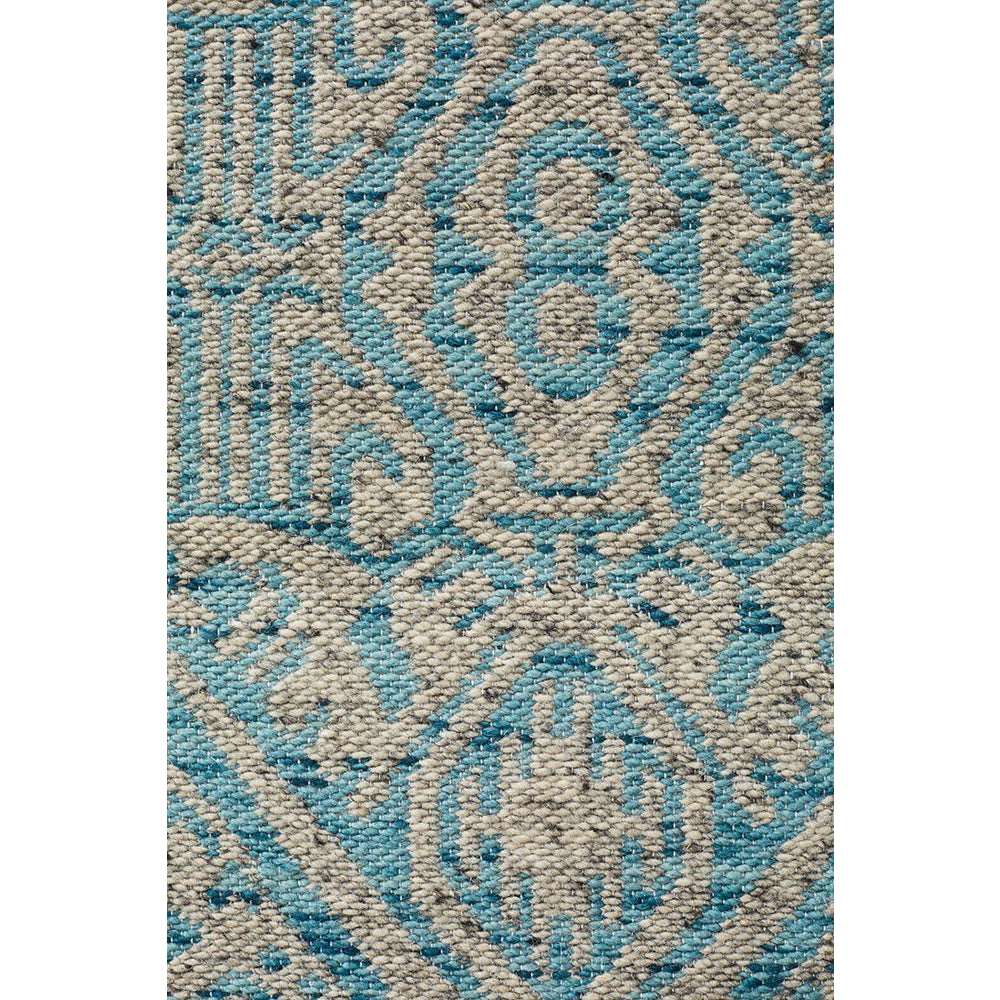 Alfheim 440 Sky Blue Transitional Floor Rug - Rugs Of Beauty - 6