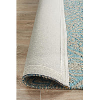 Alfheim 440 Sky Blue Transitional Floor Rug - Rugs Of Beauty - 7