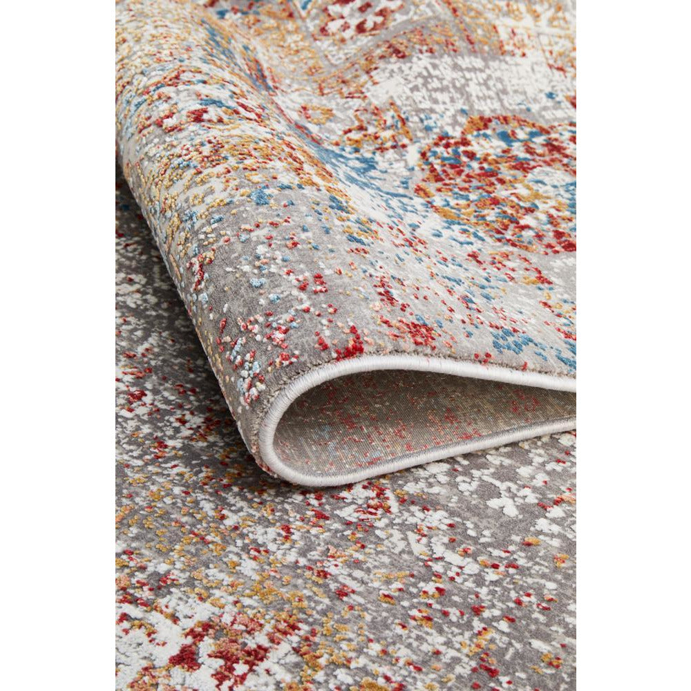 Tokat 2353 Terracotta Multi Colour Wash Transitional Rug - Rugs Of Beauty - 8