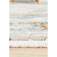 Tokat 2354 Blue Multi Colour Wash Transitional Rug - Rugs Of Beauty - 8
