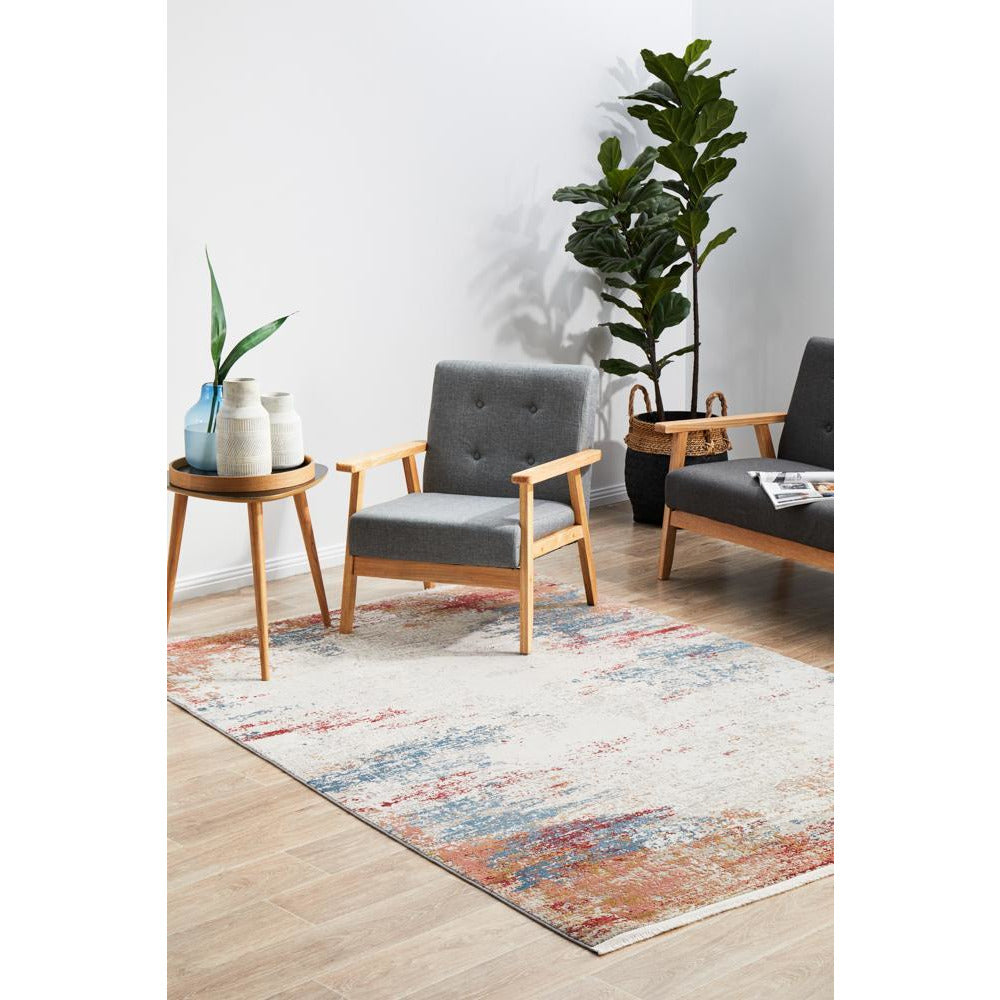 Tokat 2359 Blue Multi Colour Wash Transitional Rug - Rugs Of Beauty - 2