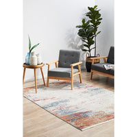 Tokat 2359 Blue Multi Colour Wash Transitional Rug - Rugs Of Beauty - 2