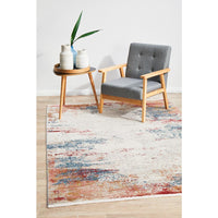 Tokat 2359 Blue Multi Colour Wash Transitional Rug - Rugs Of Beauty - 3