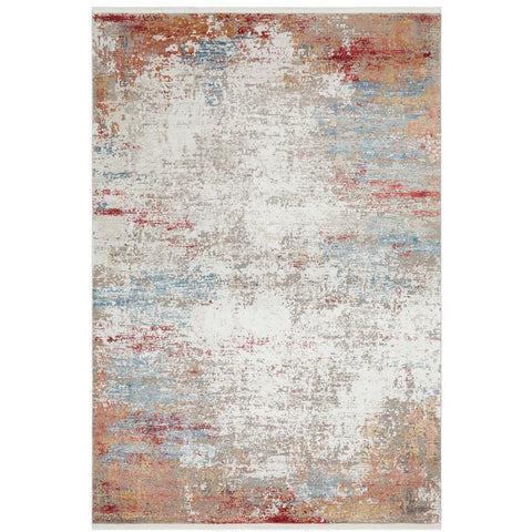 Tokat 2359 Blue Multi Colour Wash Transitional Rug - Rugs Of Beauty - 1
