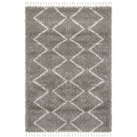Zaria 151 Grey Moroccan Inspired Modern Shaggy Rug - Rugs Of Beauty - 1