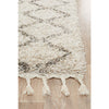 Zaria 151 Natural Moroccan Inspired Modern Shaggy Runner Rug - Rugs Of Beauty - 2