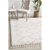 Zaria 151 Pink Moroccan Inspired Modern Shaggy Rug - Rugs Of Beauty - 2