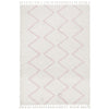 Zaria 151 Pink Moroccan Inspired Modern Shaggy Rug - Rugs Of Beauty - 1