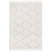 Zaria 151 Pink Moroccan Inspired Modern Shaggy Rug - Rugs Of Beauty - 1