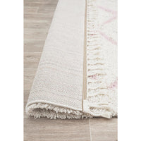 Zaria 151 Pink Moroccan Inspired Modern Shaggy Rug - Rugs Of Beauty - 7