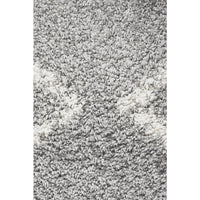 Zaria 151 Silver Grey Moroccan Inspired Modern Shaggy Rug - Rugs Of Beauty - 6