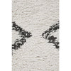 Zaria 151 White Black Moroccan Inspired Modern Shaggy Rug - Rugs Of Beauty - 6