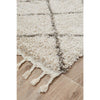 Zaria 152 Natural Moroccan Inspired Modern Shaggy Runner Rug - Rugs Of Beauty - 3