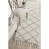 Zaria 152 Natural Moroccan Inspired Modern Shaggy Runner Rug - Rugs Of Beauty - 2