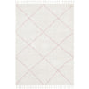 Zaria 152 Pink Moroccan Inspired Modern Shaggy Rug - Rugs Of Beauty - 1