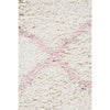 Zaria 152 Pink Moroccan Inspired Modern Shaggy Rug - Rugs Of Beauty - 6