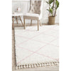 Zaria 152 Pink Moroccan Inspired Modern Shaggy Rug - Rugs Of Beauty - 2