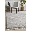 Zaria 152 Silver Grey Moroccan Inspired Modern Shaggy Rug - Rugs Of Beauty - 2