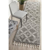 Zaria 153 Grey Moroccan Inspired Modern Shaggy Runner Rug - Rugs Of Beauty - 2