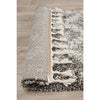 Zaria 153 Grey Moroccan Inspired Modern Shaggy Runner Rug - Rugs Of Beauty - 7