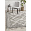 Zaria 153 Grey Moroccan Inspired Modern Shaggy Rug - Rugs Of Beauty - 2